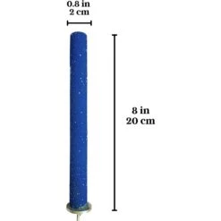 SunGrow Nail & Beak Trimmer Sand Coated Wooden Bird Perch Stand, Blue, 8-in 15 SunGrow Nail & Beak Trimmer Sand Coated Wooden Bird Perch Stand, Blue, 8-in -Sunny Decor Shop 579294 PT6. AC SS1800 V1670596482