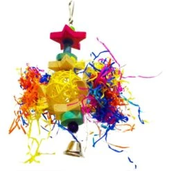 SunGrow Paper Shred With Chew Blocks Parakeet & Cockatiel Foraging & Cage Hanging Accessory -Sunny Decor Shop 579310 PT1. AC SS1800 V1658216872