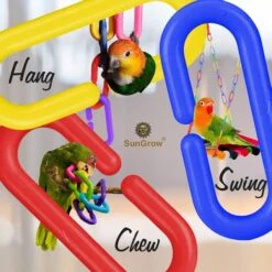 SunGrow Plastic Links Math Manipulative Learning Bird & Small Animal Toy -Sunny Decor Shop 579326 PT2. AC SS1800 V1658219409