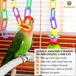 SunGrow Plastic Links Math Manipulative Learning Bird & Small Animal Toy -Sunny Decor Shop 579326 PT4. AC SS1800 V1658214418