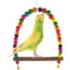 SunGrow Colorful Beaded Parakeet Bird Swing & Perch Stand With Mini Bells Cage Accessories -Sunny Decor Shop 640734 MAIN. AC SS1800 V1678994120