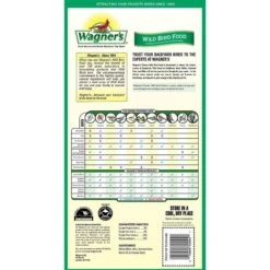 Wagner's Classic Wild Bird Food & Wagner's Four Season 100% Black Oil Sunflower Seed Wild Bird Food -Sunny Decor Shop 653574 PT2. AC SS1800 V1665504867