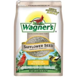 Wagner's Safflower Seed Premium Wild Bird Food & Wagner's Sunflower Hearts & Chips Premium Wild Bird Food -Sunny Decor Shop 653590 PT1. AC SS1800 V1665527509