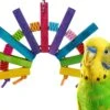 Super Bird Creations Balsa Peacock Bird Toy -Sunny Decor Shop 655774 MAIN. AC SS1800 V1667341977