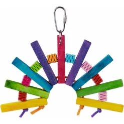 Super Bird Creations Balsa Peacock Bird Toy -Sunny Decor Shop 655774 PT1. AC SS1800 V1667355676