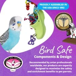 Super Bird Creations What A Croc! Bird Toy -Sunny Decor Shop 655878 PT7. AC SS1800 V1684343893