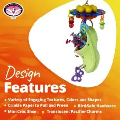 Super Bird Creations What A Croc! Bird Toy -Sunny Decor Shop 655878 PT8. AC SS1800 V1684340543