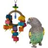 Super Bird Creations Balsa Rainbow Ring Bird Toy -Sunny Decor Shop 655990 MAIN. AC SS1800 V1667343180