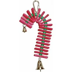 Super Bird Creations Balsa Candy Cane Bird Toy -Sunny Decor Shop 656038 PT1. AC SS1800 V1667353892