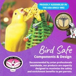 Super Bird Creations Mini Xmas Tree Bird Toy -Sunny Decor Shop 656102 PT7. AC SS1800 V1684334503