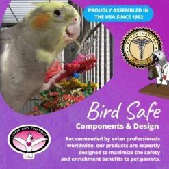 Super Bird Creations Xmas Crinkle Little Star Bird Toy -Sunny Decor Shop 656118 PT7. AC SS1800 V1684334483