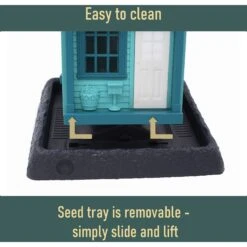 North States Bed & Breakfast Bird Feeder, Turquoise & Copper -Sunny Decor Shop 659166 PT3. AC SS1800 V1664894090