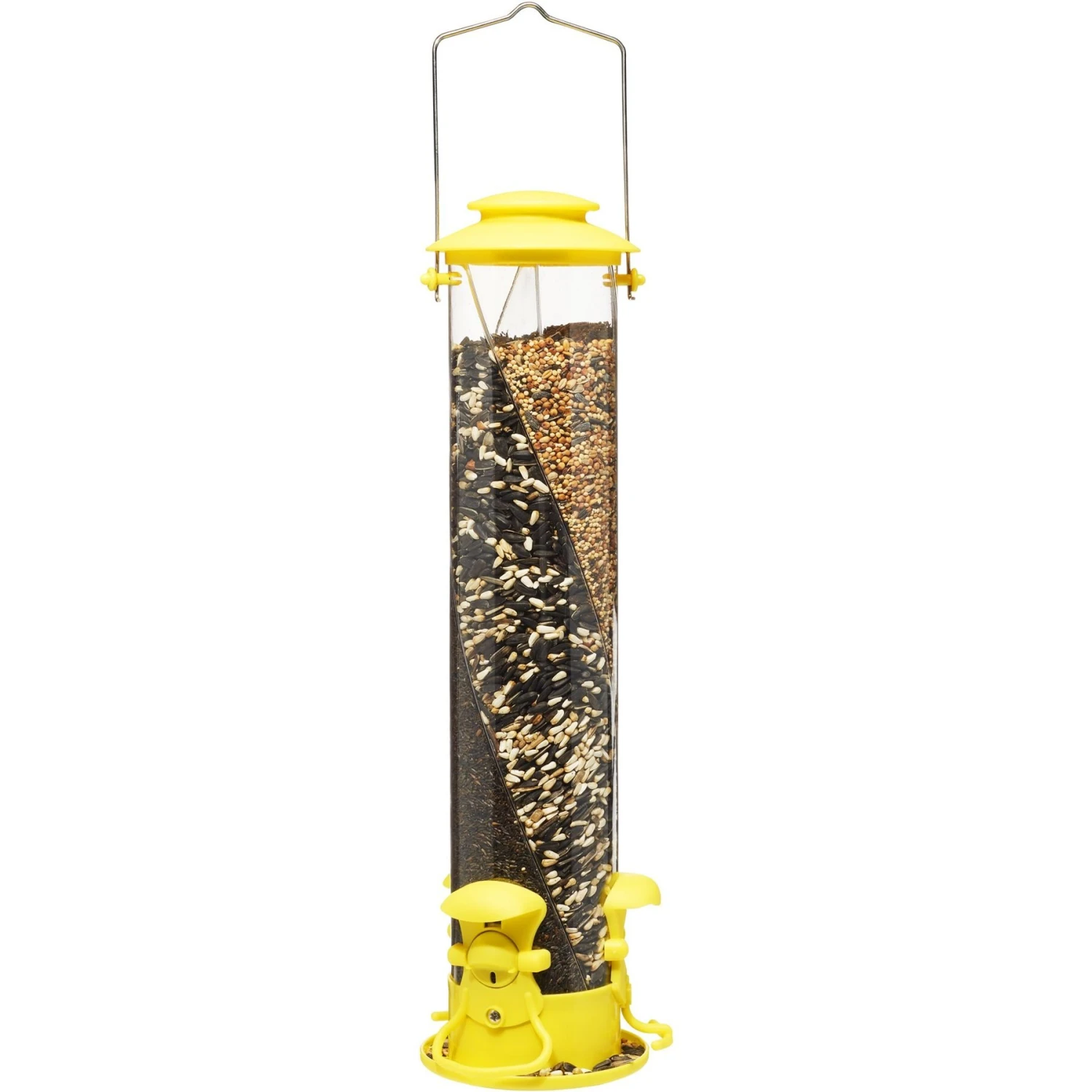 North States Triple Twist Tube Bird Feeder 3 North States Triple Twist Tube Bird Feeder