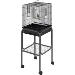 PawHut 44.5-in Metal Indoor Starter Kit Bird Cage -Sunny Decor Shop 660870 PT1. AC SS1800 V1664832697