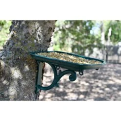 My Favorite Chicken Urban Garden Seed Tray Table Mountable Bird Feeder, Green -Sunny Decor Shop 661726 PT2. AC SS1800 V1667343796