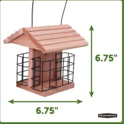 Pennington Cedar Suet Station Bird Feeder -Sunny Decor Shop 679294 PT1. AC SS1800 V1666136199