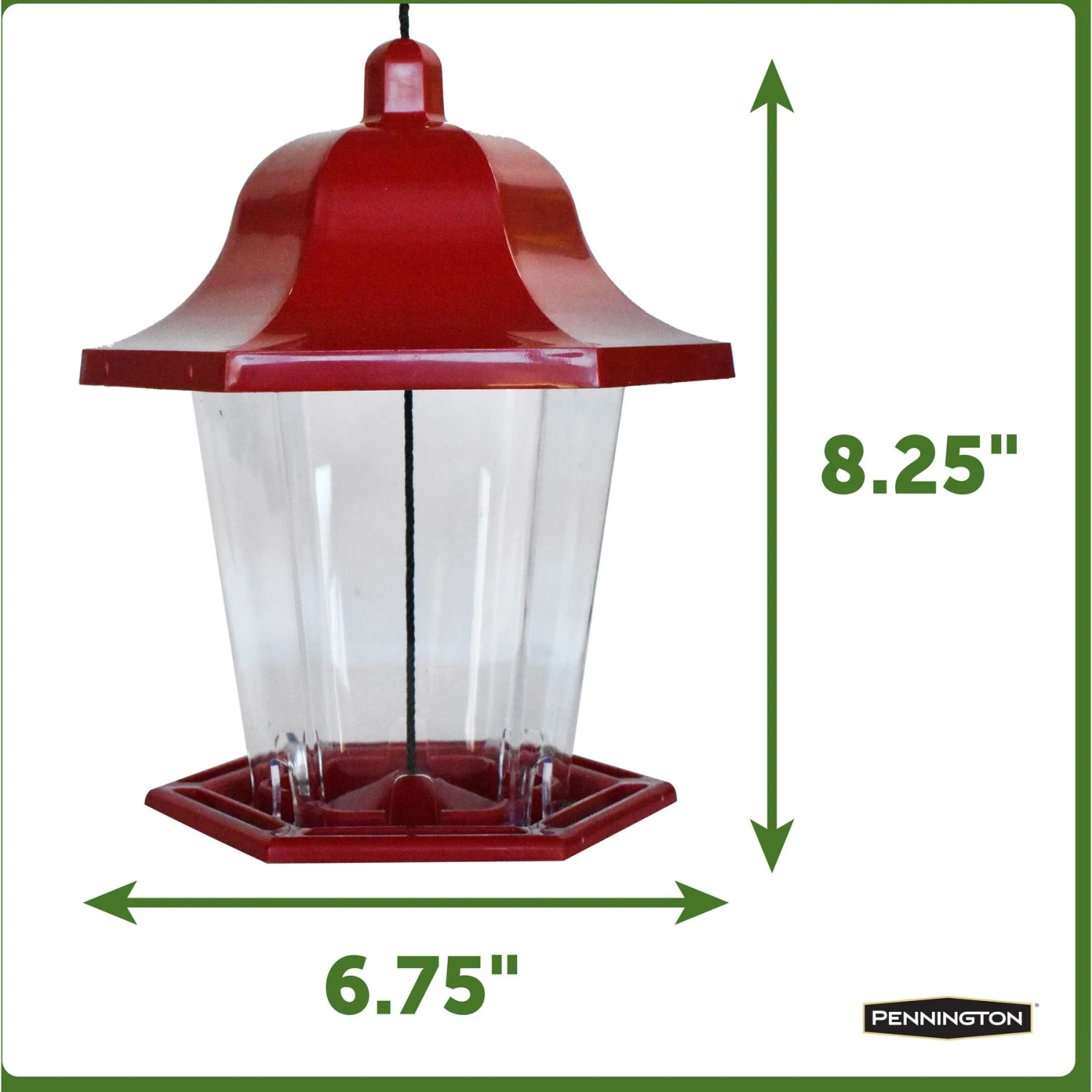 Pennington Songbird Lantern Bird Feeder 4 Pennington Songbird Lantern Bird Feeder - Image 2