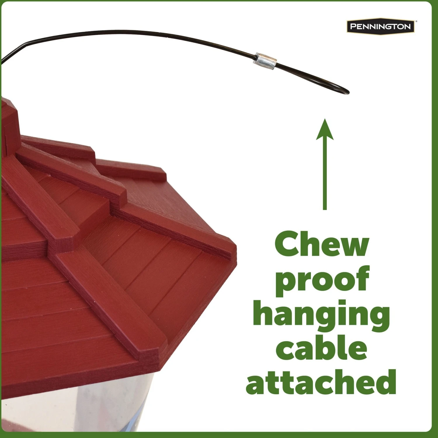 Pennington Earth Smart Recycled Grand Ecozebo Bird Feeder 8 Pennington Earth Smart Recycled Grand Ecozebo Bird Feeder - Image 6