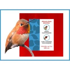 Pennington Glass Flip Perch Hummingbird Feeder -Sunny Decor Shop 679494 PT6. AC SS1800 V1666187684