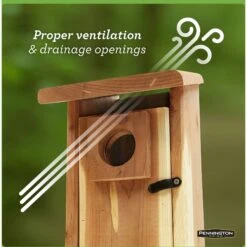 Pennington Pride Cedar Predator Guard Bird House -Sunny Decor Shop 679542 PT5. AC SS1800 V1666131034