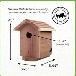 Pennington Pride Cedar Wild Bird House 9 Pennington Pride Cedar Wild Bird House -Sunny Decor Shop 679558 PT1. AC SS1800 V1666155256