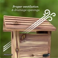Pennington Pride Cedar Wild Bird House 11 Pennington Pride Cedar Wild Bird House -Sunny Decor Shop 679558 PT3. AC SS1800 V1666187747