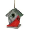 Exhart Solar Cardinal Hanging Bird House -Sunny Decor Shop 681006 MAIN. AC SS1800 V1696538121