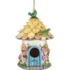 Exhart Solar Hand Painted Fairy House Hanging Bird House -Sunny Decor Shop 681022 MAIN. AC SS1800 V1666288848