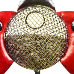 Exhart Solar Hand Painted Ladybug Metal Mesh Pellet Bird Feeder Garden Stake -Sunny Decor Shop 681150 PT5. AC SS1800 V1690485628