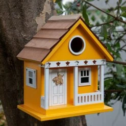 Home Bazaar Bumble Bee Birdhouse -Sunny Decor Shop 682270 PT1. AC SS1800 V1670957479