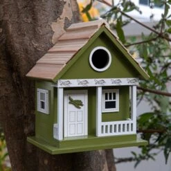 Home Bazaar Turtle Cottage Birdhouse -Sunny Decor Shop 682286 PT1. AC SS1800 V1670957477