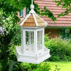 Home Bazaar Gazebo Birdfeeder -Sunny Decor Shop 682302 PT1. AC SS1800 V1670957534