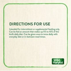 Wild Harvest Healthy Benefits Sprout Blend Large Bird Treats, 2.5-oz Bag -Sunny Decor Shop 700966 PT3. AC SS1800 V1667598982