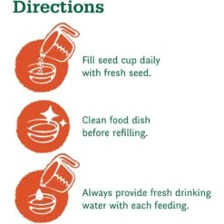 Wild Harvest Universal Blend Bird Food, 3-lb Bag -Sunny Decor Shop 701030 PT5. AC SS1800 V1667598986