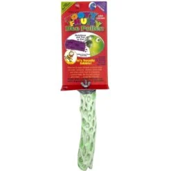 Polly's Pet Products Kiwi-Lime Flavor Tooty Fruity Bee Pollen Bird Perch, Green