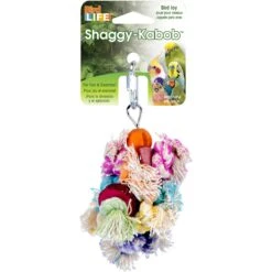 Penn-Plax Bird-Life Shaggy Kabob Bird Toy, Small -Sunny Decor Shop 726486 PT1. AC SS1800 V1669663445