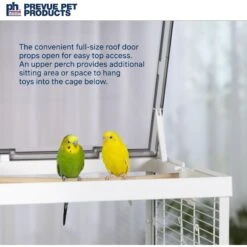 Prevue Pet Products Crystal Palace Bird Cage -Sunny Decor Shop 747014 PT5. AC SS1800 V1671222409
