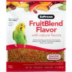 ZuPreem FruitBlend Flavor With Natural Fruit Flavors Daily Small Bird Food & ZuPreem Sensible Seed Small Bird Food, 2-lb Bag 11 ZuPreem FruitBlend Flavor With Natural Fruit Flavors Daily Small Bird Food & ZuPreem Sensible Seed Small Bird Food, 2-lb Bag -Sunny Decor Shop 763094 PT1. AC SS1800 V1675091011