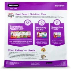ZuPreem FruitBlend Flavor With Natural Flavors Daily Large Bird Food & ZuPreem Pure Fun Large Bird Dry Food, 2-lb Bag -Sunny Decor Shop 763102 PT6. AC SS1800 V1675091016