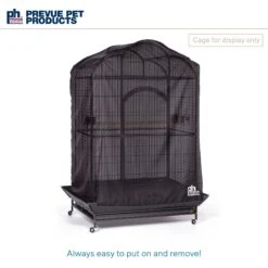 Prevue Pet Products Good Night Bird Cage Cover, Black, X-Large -Sunny Decor Shop 767342 PT4. AC SS1800 V1675443520