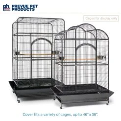 Prevue Pet Products Good Night Bird Cage Cover, Black, X-Large -Sunny Decor Shop 767342 PT5. AC SS1800 V1675443521