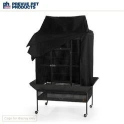 Prevue Pet Products Good Night Universal Bird Cage Cover, Black -Sunny Decor Shop 767358 PT3. AC SS1800 V1675443521