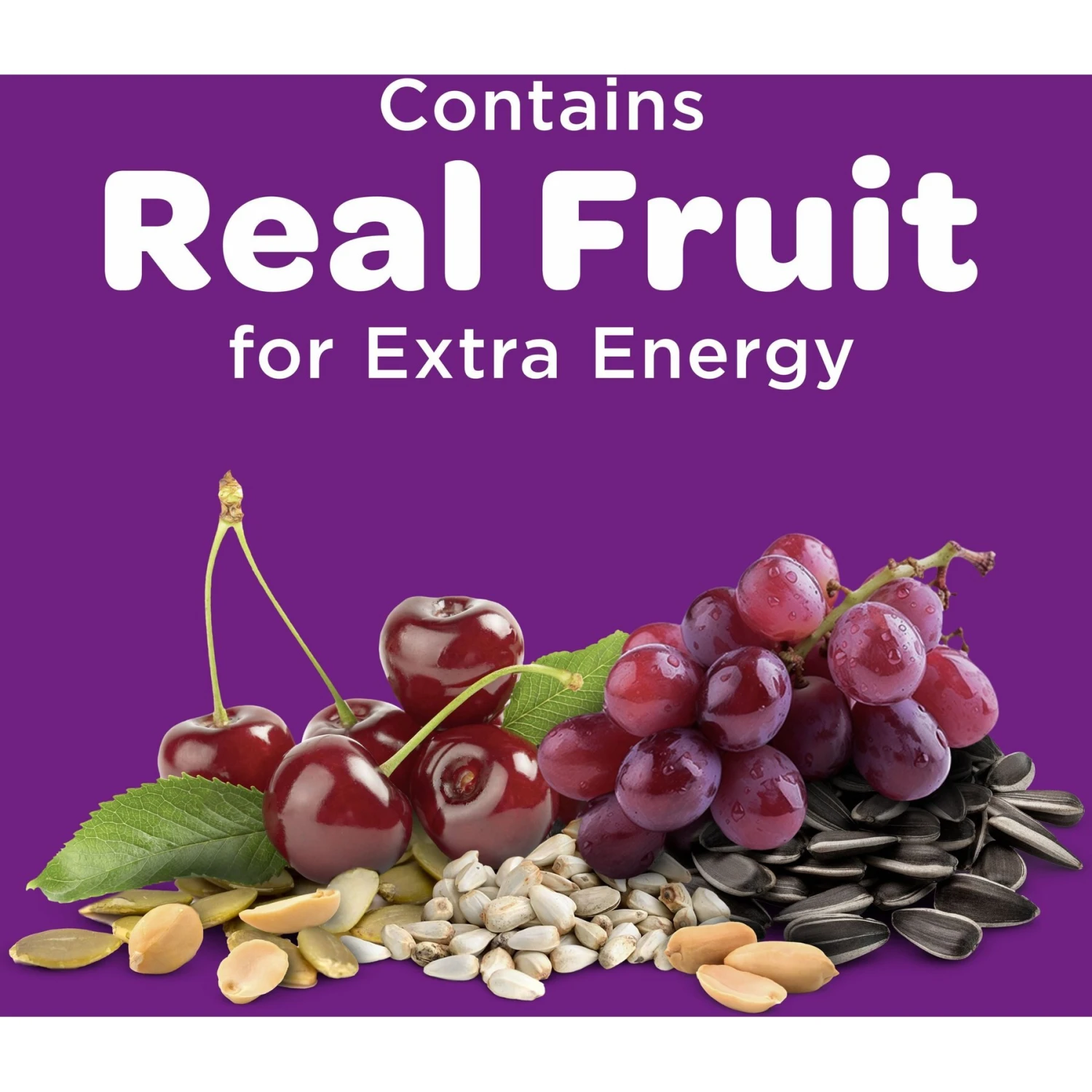 Kaytee Nut & Fruit Blend Wild Bird Food, 20-lb Bag 4 Kaytee Nut & Fruit Blend Wild Bird Food, 20-lb Bag - Image 2