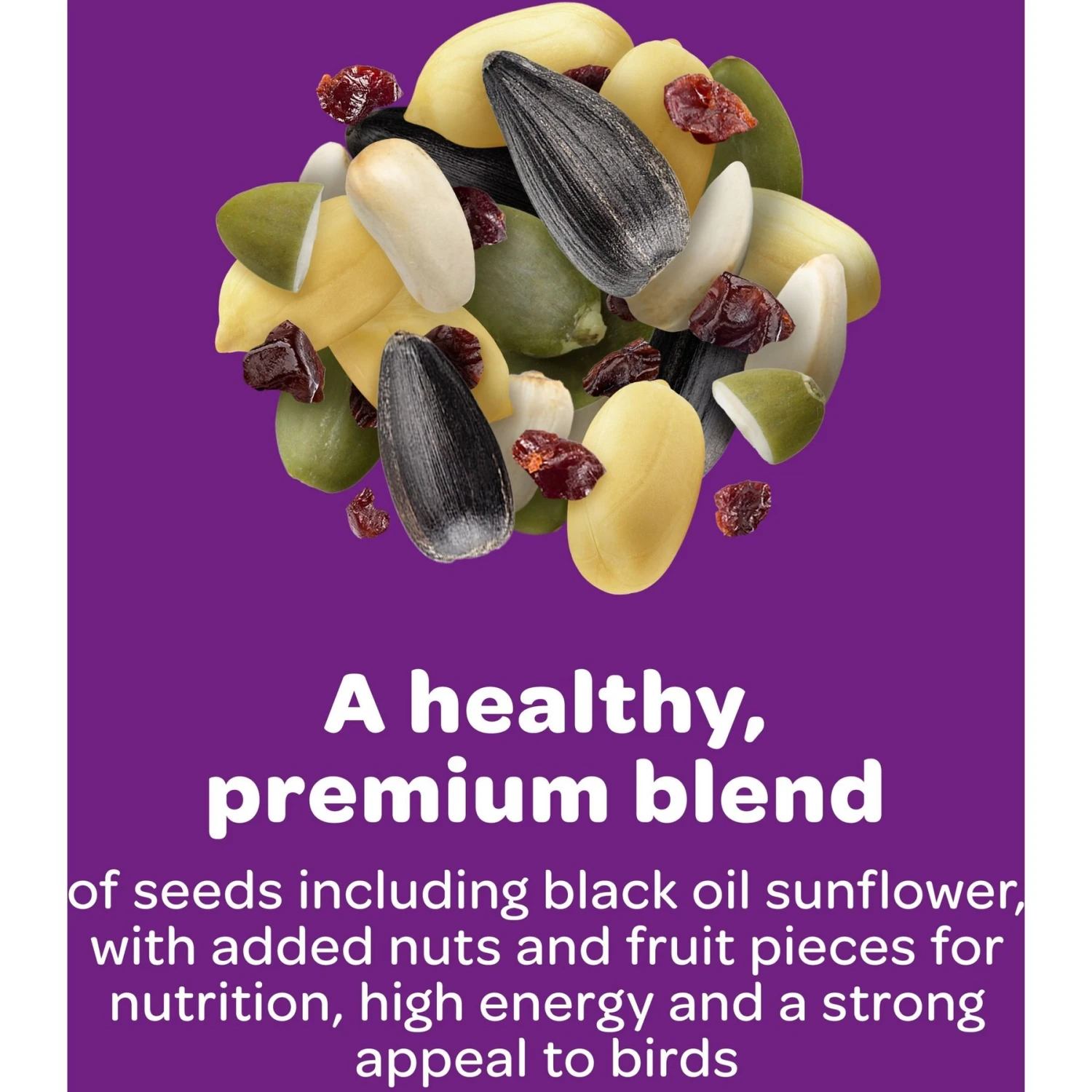 Kaytee Nut & Fruit Blend Wild Bird Food, 20-lb Bag 8 Kaytee Nut & Fruit Blend Wild Bird Food, 20-lb Bag - Image 6