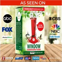 Nature Anywhere Window Hummingbird For Outdoors Bird Feeder -Sunny Decor Shop 785494 PT5. AC SS1800 V1677172435