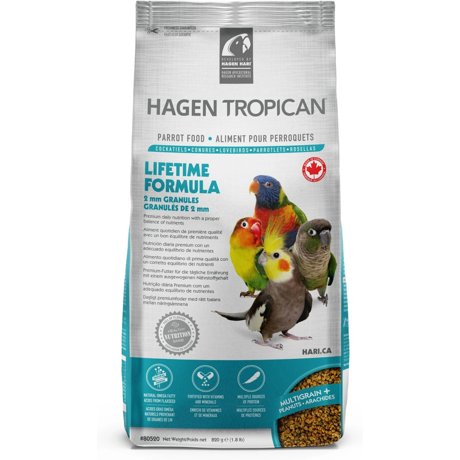 Tropican Lifetime Gran 2-mm Bird Food 3 Tropican Lifetime Gran 2-mm Bird Food