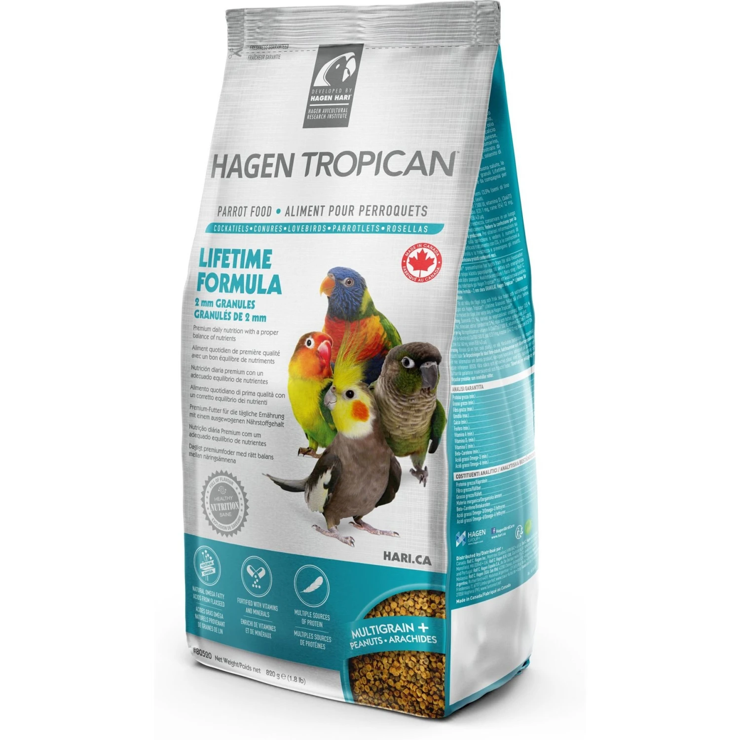 Tropican Lifetime Gran 2-mm Bird Food 6 Tropican Lifetime Gran 2-mm Bird Food - Image 4
