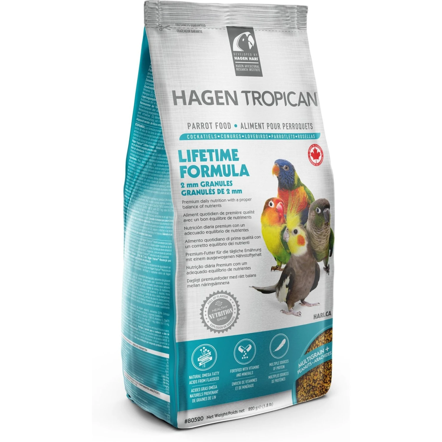 Tropican Lifetime Gran 2-mm Bird Food 7 Tropican Lifetime Gran 2-mm Bird Food - Image 5