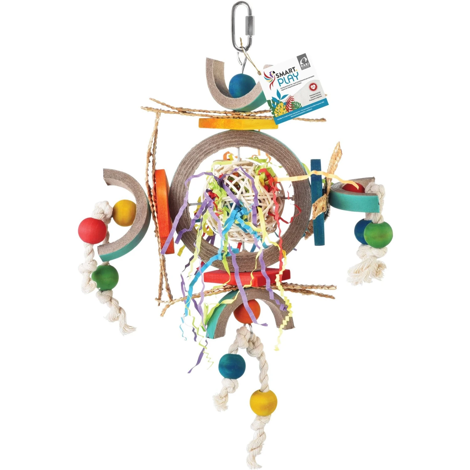 Hari Smart Play Space Station Bird Toy, Small 4 Hari Smart Play Space Station Bird Toy, Small - Image 2