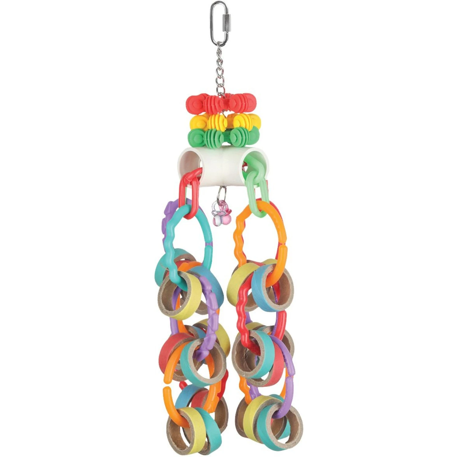 Hari Smart Play Bagel Cascade Bird Toy 3 Hari Smart Play Bagel Cascade Bird Toy